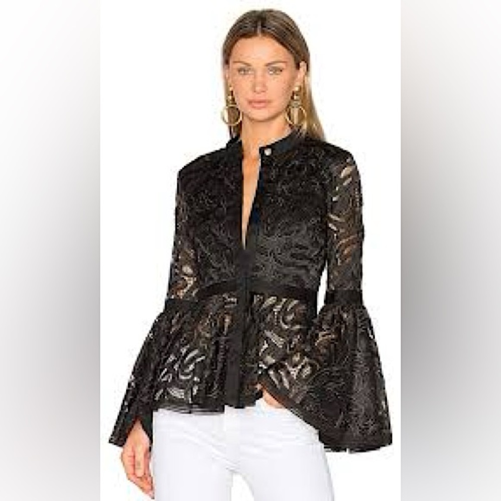 NWT Alexis Jolene Lace Top Size XS